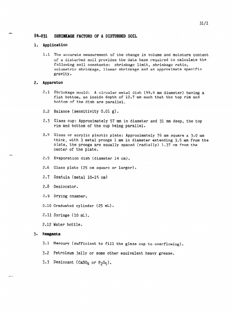 astm d427